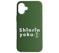 Custodia per iPhone 16 Plus Shinrin-yoku: Bagno nella foresta & Terapia Zen