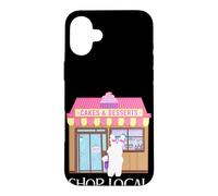 Custodia per iPhone 16 Plus Shop Local Help Small Business Support Local Eateries