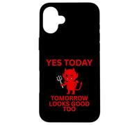 Custodia per iPhone 16 Plus Sì Oggi. Satana.