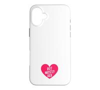 Custodia per iPhone 16 Plus Siamo incinti ma soprattutto lei frase divertente