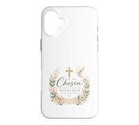Custodia per iPhone 16 Plus Siete scelti amati perdonati redenti | Christian