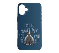 Custodia per iPhone 16 Plus Sii semplicemente quello che vuoi, paffuto tapiro Unicorno