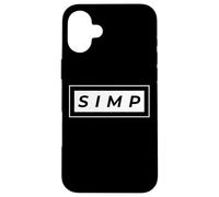 Custodia per iPhone 16 Plus Simp Gift Simping Aint Easy Eboy Egirl Gift Simping Meme