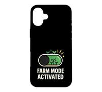 Custodia per iPhone 16 Plus Simulatore di agricoltura Agricoltore virtuale Pixel Farm Core Giardinaggio