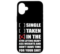 Custodia per iPhone 16 Plus Single? I'm in the gym lifting heavy weights ...