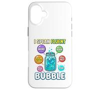 Custodia per iPhone 16 Plus SLP Logopedia Funny I Speak Bubble Patologo