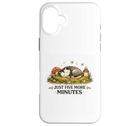 Custodia per iPhone 16 Plus Solo altri cinque minuti di opossum Goblincore Opossum Natura