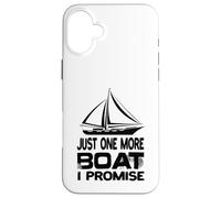 Custodia per iPhone 16 Plus Solo un'altra barca Lo prometto Sailboat Sailing Captain Sailor