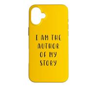 Custodia per iPhone 16 Plus Sono l'autore della mia storia Motivating Statement Inspiring