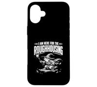 Custodia per iPhone 16 Plus Sono qui per il mago della rana rozza in volo magico