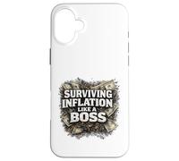 Custodia per iPhone 16 Plus Sopravvivere all'inflazione come un boss