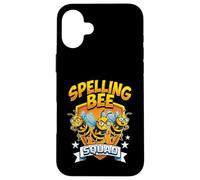 Custodia per iPhone 16 Plus Spelling Bee Squad Cute Bees School Competition Team