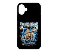 Custodia per iPhone 16 Plus Spinosauro Contraffazione Vintage