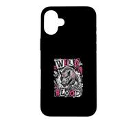 Custodia per iPhone 16 Plus Spirito cacciatore di furia di cinghiale selvatico