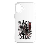 Custodia per iPhone 16 Plus Spirito guerriero samurai solitario di Tenka