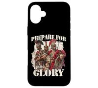 Custodia per iPhone 16 Plus SPQR Guerriero Legionario Roms Centurione - Cesare
