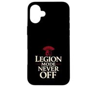 Custodia per iPhone 16 Plus SPQR Legione Romana Impero Romano Legionario Disciplina