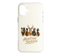 Custodia per iPhone 16 Plus Stagione di caccia Wildlife Hunter Big Game Bird Hunting Design