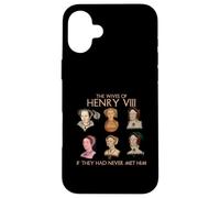 Custodia per iPhone 16 Plus Stampa Le mogli di Enrico VIII Historical Women