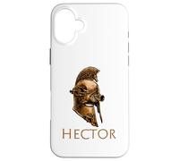Custodia per iPhone 16 Plus Steampunk - Ettore - Guerra di Troia - Mitologia Greca Antica