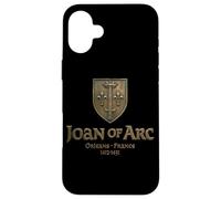 Custodia per iPhone 16 Plus Stemma di Giovanna d'Arco Orleans Francia 1412-1431 Bronzo