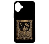 Custodia per iPhone 16 Plus Stile carta dei tarocchi dell'oroscopo dello zodiaco della Vergine