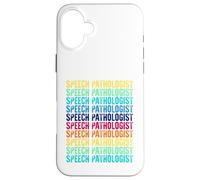 Custodia per iPhone 16 Plus Stile vintage patologo discorso