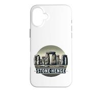 Custodia per iPhone 16 Plus Stone Henge, Salisbury, Regno Unito Europa, Inghilterra, Druidi