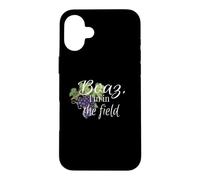 Custodia per iPhone 16 Plus Storia d"amore della Bibbia cristiana di Boaz e Ruth