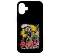 Custodia per iPhone 16 Plus Streetwear Giapponese Nero Afro Americano Cyberpunk Y2K Anime