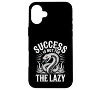 Custodia per iPhone 16 Plus Success Is Not For The Lazy Motivation Hustle Grind -