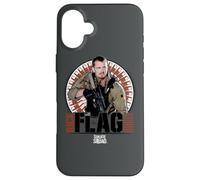 Custodia per iPhone 16 Plus Suicide Squad Rick Flagg Bullets