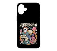Custodia per iPhone 16 Plus Summerween Spooky Summer summerween party Halloween Summer