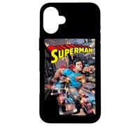 Custodia per iPhone 16 Plus Superman Action One