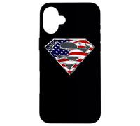 Custodia per iPhone 16 Plus Superman All-American Solid Shield