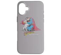 Custodia per iPhone 16 Plus Superman and His Dog