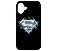 Custodia per iPhone 16 Plus Superman Biker Metal