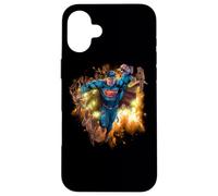 Custodia per iPhone 16 Plus Superman Blasting Through
