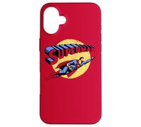 Custodia per iPhone 16 Plus Superman Fly By