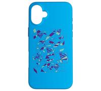 Custodia per iPhone 16 Plus Superman Geo Scribbles