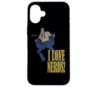 Custodia per iPhone 16 Plus Superman I Love Nerds