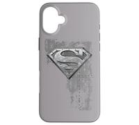 Custodia per iPhone 16 Plus Superman Riveted Metal