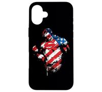 Custodia per iPhone 16 Plus Superman The American Way Flag