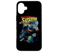 Custodia per iPhone 16 Plus Superman Through The Rubble