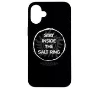 Custodia per iPhone 16 Plus Supernatural Stay Inside the Salt Ring
