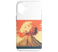 Custodia per iPhone 16 Plus Supervulcano - Vulcano - Eruzione vulcanica - Cratere - Lava