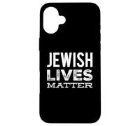 Custodia per iPhone 16 Plus Support Jewish Lives Matter Pro Jewish Pride Stop Jewish Hate