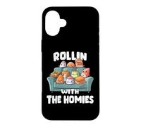 Custodia per iPhone 16 Plus Sushi Art - Design ispirato agli anime per gli amanti del