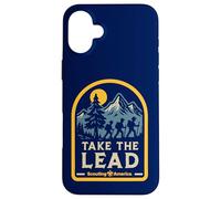 Custodia per iPhone 16 Plus Take The Lead Scouting America Hiking Cub Scouts BSA