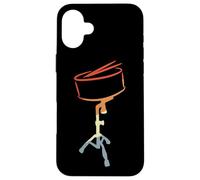 Custodia per iPhone 16 Plus Tamburo d'epoca Marching Band